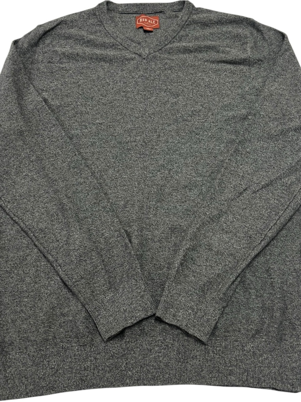 Red Ale Men’s Gray‎ V-Neck Sweater